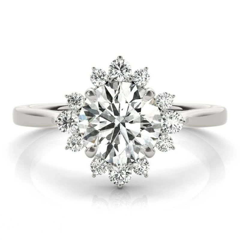 Anello particolare con diamante
